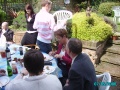 Frokost i Shoreham dagen efter brylluppet
